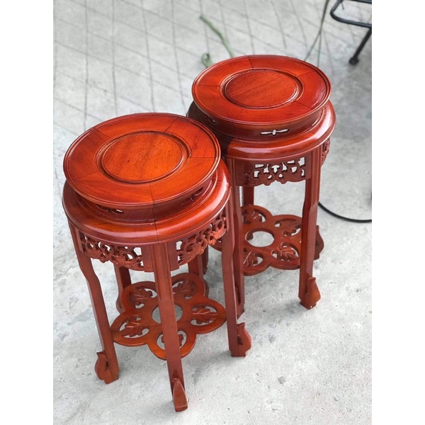 đôn Phượng gỗ gõ mặt 30 cao 40,50,60,70,80