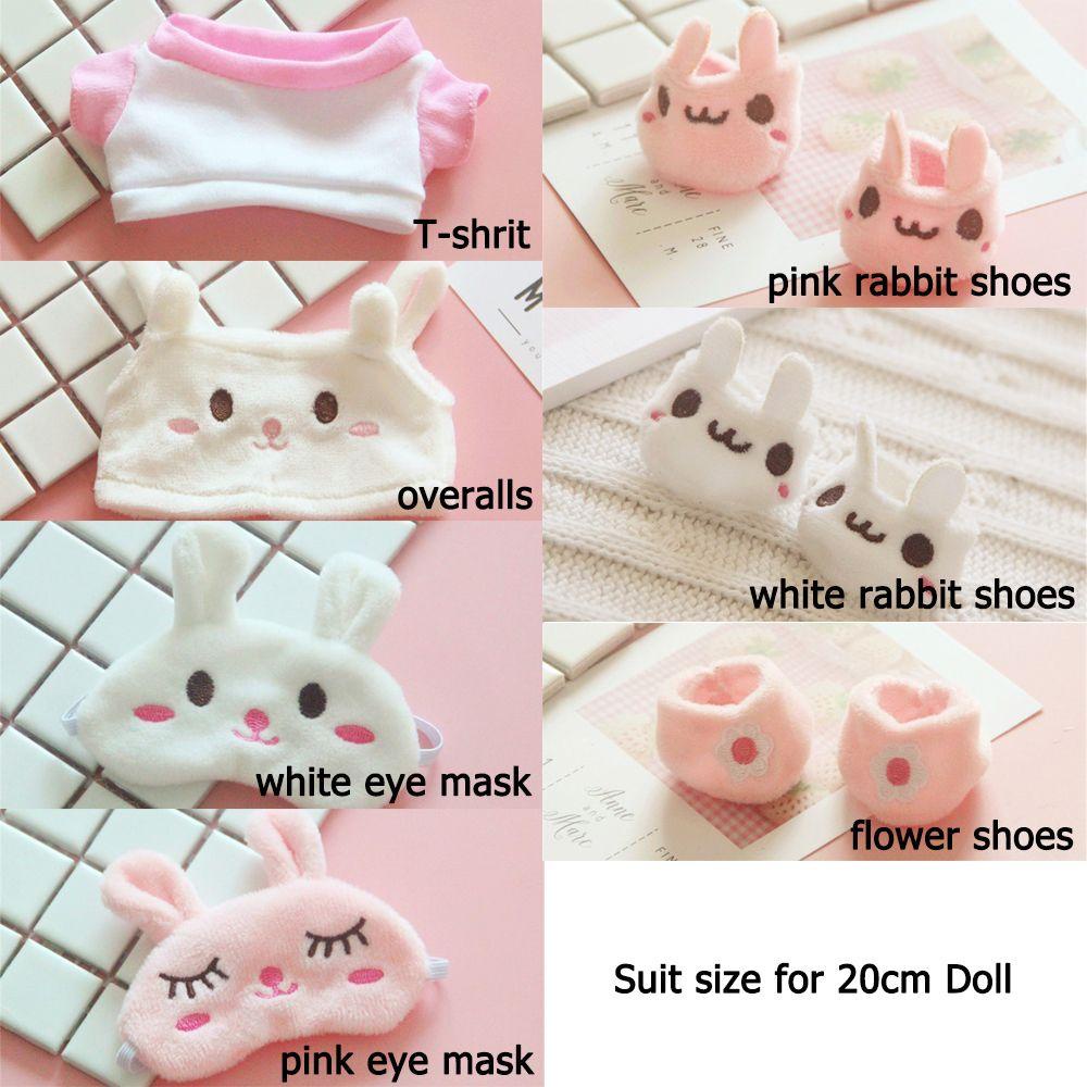 YOLOGO 20CM Quần Áo Búp Bê Phù Hợp Với Búp Bê Mềm Hàn Quốc Thần Tượng Búp Bê Phụ Kiện Đồ Chơi Quần Áo