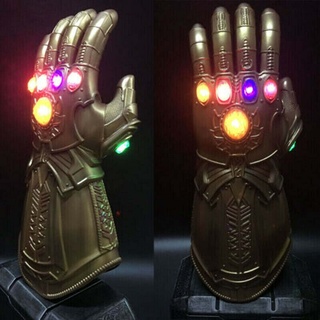 LED Thanos Gloves Infinity Gauntlet Light Avengers 4 Glove Toys For Kids Gift