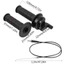 EDB * Cáp tay ga cho 50cc 110cc 125cc 150cc 250cc Dirt Bike Quad ATV Twist Accelerator Tay cầm và Bent Ca