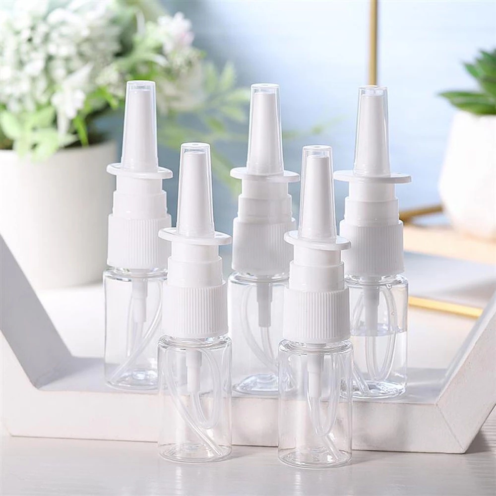 Chai xịt mũi 10/20/30ml bằng nhựa tiện dụng khi đi du lịch