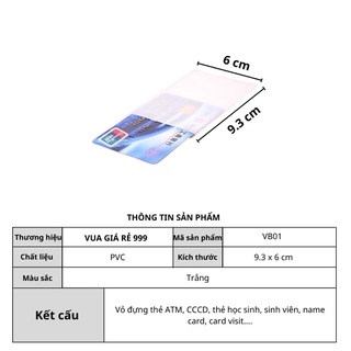 Vỏ bọc thẻ căn cước (5cái)
