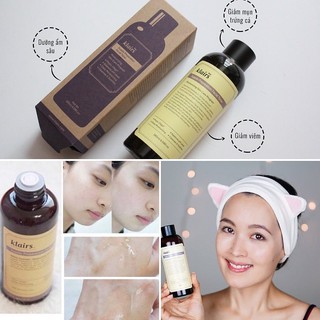 Nước Hoa Hồng Dear, Klairs Supple Preparation Unscented Toner [Chính Hãng]