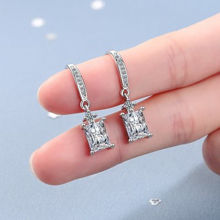 Bông tai vuông - Trang sức Bé Heo BHBT448