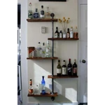 kệ gỗ 3d treo tường 3 tầng kệ sách decor bằng ống săt bền đẹp trang trí nhà và quán cafe sáng tạo TRENDDECOR.vn — ảnh 6