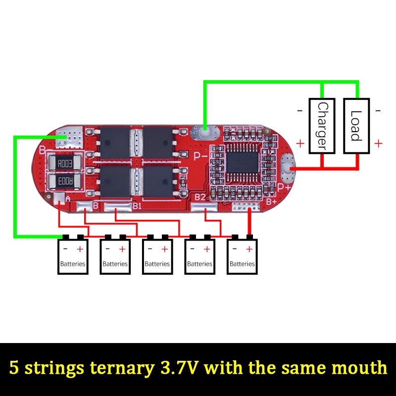 Circuito Di Protezione E Ricarica Celle 12V 10A BMS Per Pacchi Batterie 3s 18650 - Foto 7