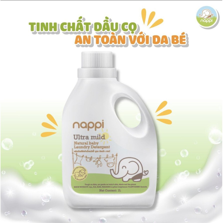 Ảnh Nước Giặt Dầu Cọ Nappi 1000ml 4