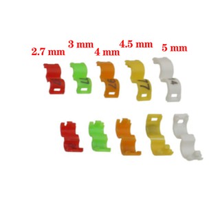 10 chiếc nhẫn kẹp chim 2,7 / 3/4 / 4,5 / 5mm nhẫn chân chim cung cấp cockatiels, vẹt đuôi dài, lovebirds nhẫn kẹp kỹ thuật số