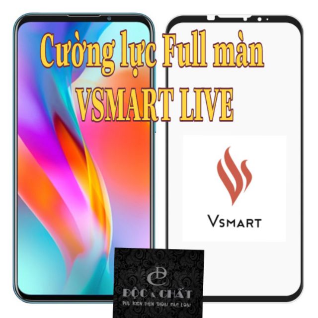 CƯỜNG LỰC Nano  dẻo  Full màn Vsmart Live