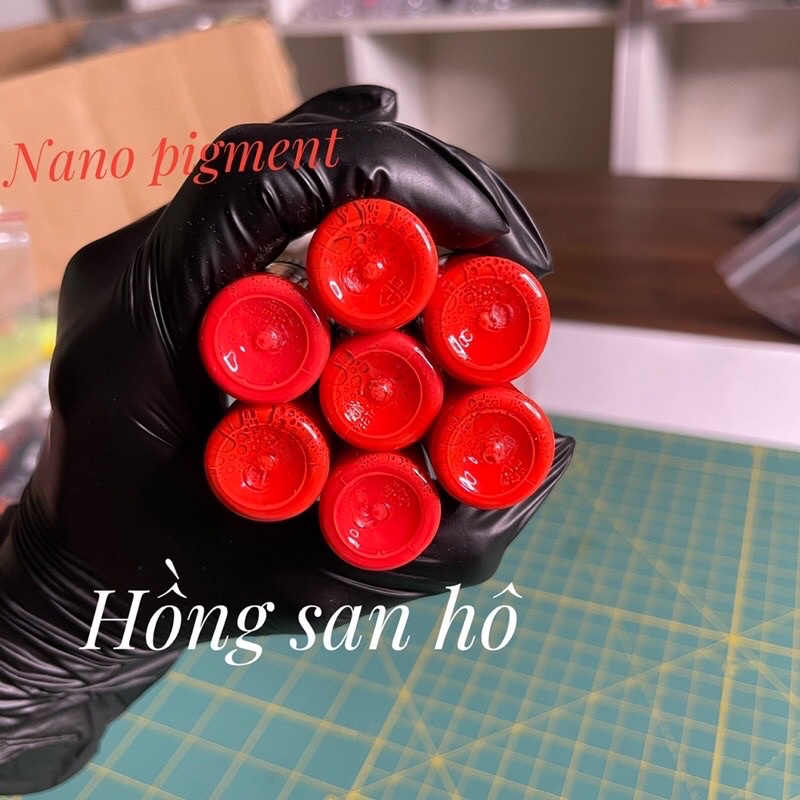 [5-10ml] Mực Bong Đậm Hữu Cơ Dùng Cho Mày, Môi Phun Xăm