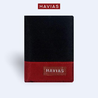Ví Vải HAVIAS nhiều ngăn tiện lợi unisex nam nữ vải Oxford 100% nhập khẩu Fabric Vertical