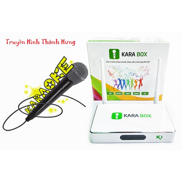 Bộ Android TV Box kiêm đầu karaoke online Karabox K1 | Shopee Việt Nam