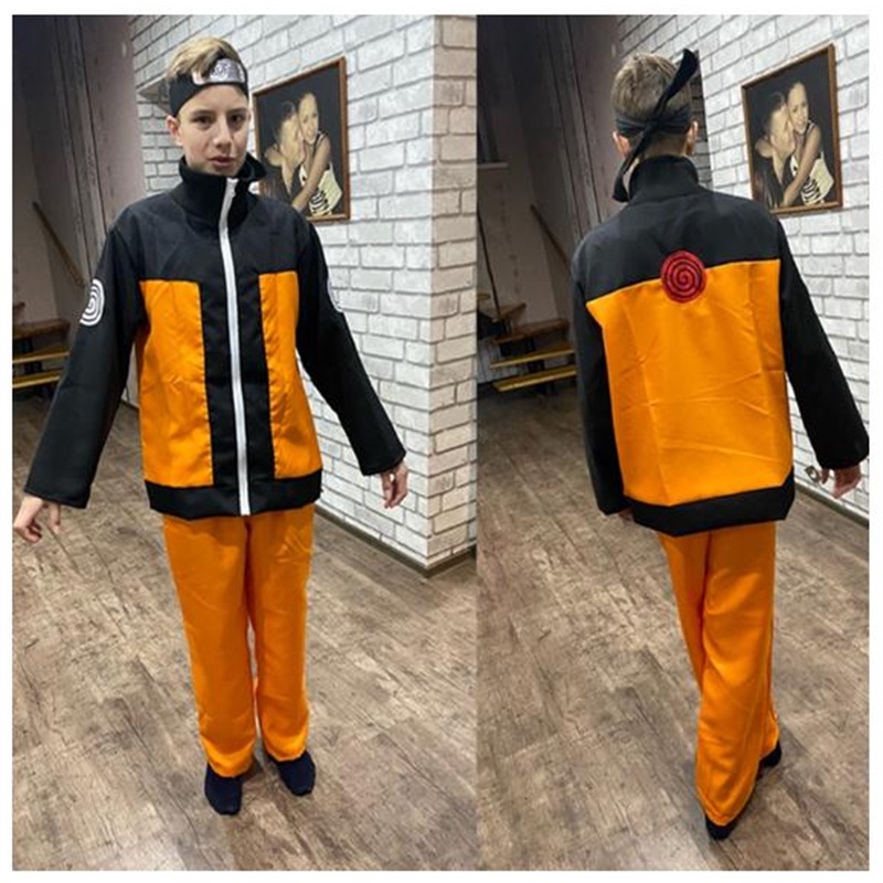 Bộ Trang Phục Hóa Trang Nhân Vật Hoạt Hình Ninja Nhật Bản Naruto