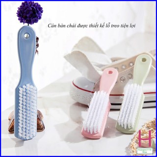 Bàn Chải Chà Giày, Giặt Quần Áo Cán Dài đa năng cáo tay cầm { H }