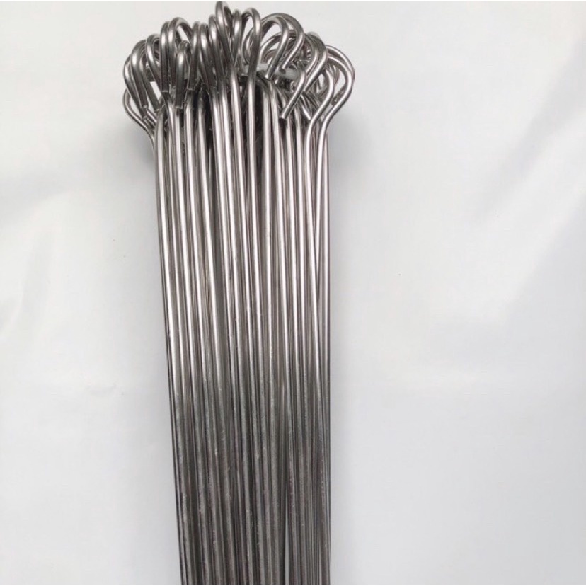 QUE XIÊN THỊT NƯỚNG INOX SIÊU TIỆN DỤNG | Shopee Việt Nam