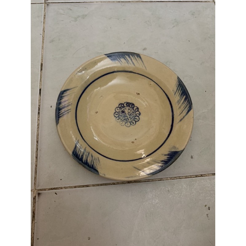 DĨA PHẾCH XANH KIỂU XƯA SIZE 17cm 19cm và 21cm
