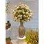 Hoa giả cao cấp - Thu trà chuông 1 cành 4 nhánh 7 bông decor trang trí lọ thủy tinh, bình gốm sứ