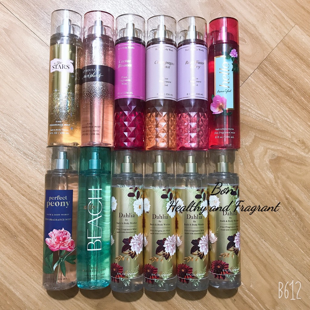 /Bill US - PART IV/ Xịt thơm toàn thân 🍊(body mist) 🍊Bath&Body Works 🍊 ...