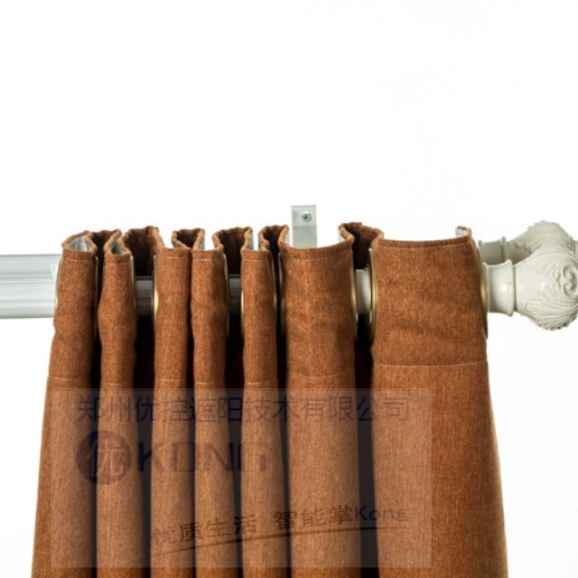 Ray rèm tự động full phụ kiện. Ray tròn tự động cho rèm ore | Shopee ...