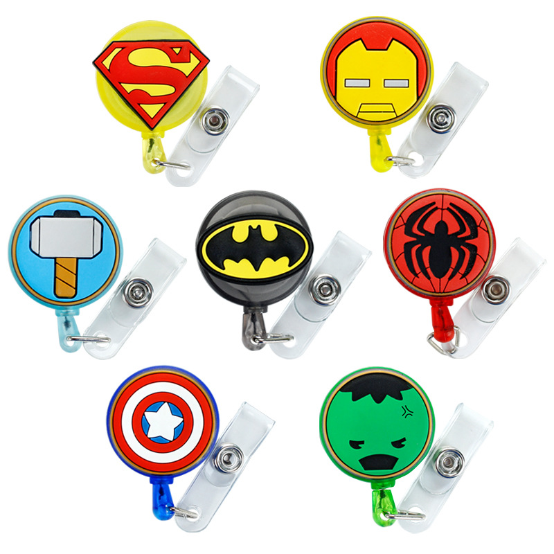 PS1 Trace Together Token Marvel The Avengers series Phim hoạt hình có thể thu vào Clip Hook SP1