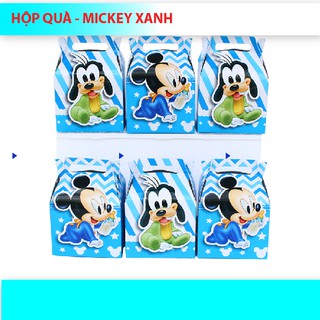 (6 Mẫu)Hộp quà giấy dành cho bé trai SET 6 cái