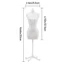 Đế trưng bày búp bê CORALTIDE 22cm Giá đỡ mô hình Mannequin