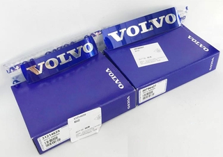 Volvo v40xc60s80s60v60 lưới tản nhiệt phía trước Logo nhãn dán logo chữ xanh