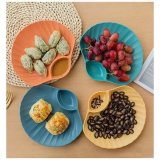 Đĩa nhựa vỏ sò đựng hoa quả, đồ ăn,đĩa trái cây vỏ sò độc lạ