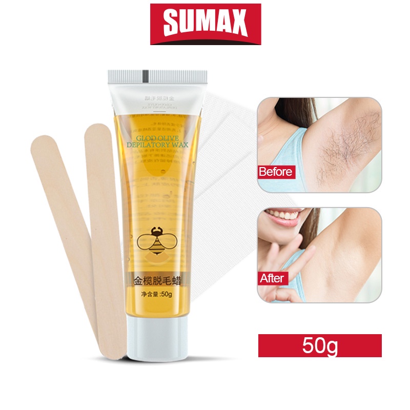 Ảnh Sáp tẩy lông SUMAX dạng lạnh an toàn 75g/ 50g dành cho vùng da dưới cánh tay 1
