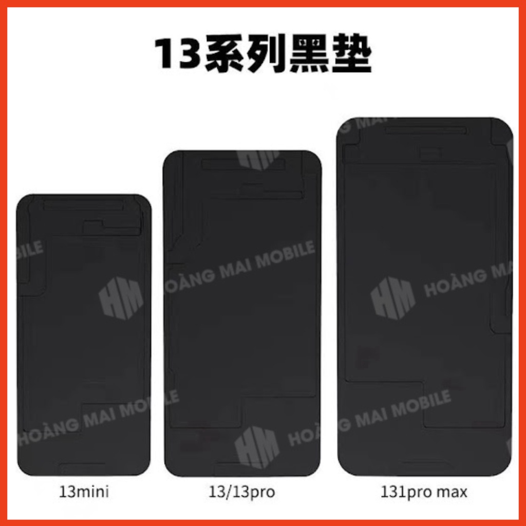 Cao su kê vệ sinh keo màn hình điện thoại X-13PM