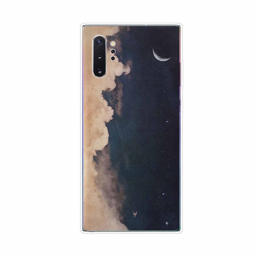 Ốp Điện Thoại TPU Dẻo In Họa Tiết Độc Đáo Thời Trang Cho Samsung Galaxy note 9 10 plus