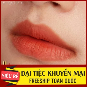 Son Kem Lì BBIA Last Velvet Lip Tint 12 - Cam Cháy Chuẩn Auth 100% 💄