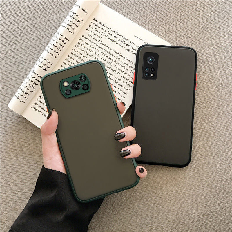 Ốp điện thoại nhám chống sốc cho Xiaomi Mi 15T 11T POCO X8 X4 X3 NFC F3 GT M4 M3 11 Pro Max 5G 4G 2026