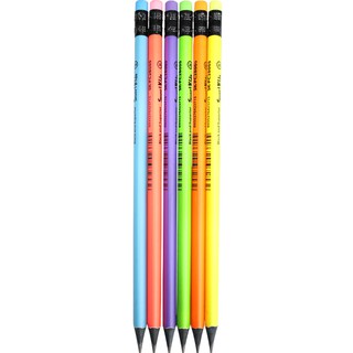 Hộp 12 Bút chì đen Bitex 2B Neon PC07 (12 cây/hộp)