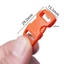 ITRUMPET 4 / 10 / 50 Chiếc Khóa Phát Hành Bên 3 / 8 "10 Mm Cong Paracord Vòng Tay Phụ Kiện Túi Trại Phần
