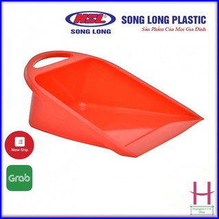 Xẻng hót rác nhựa Song long quai tròn tiện dụng { H }