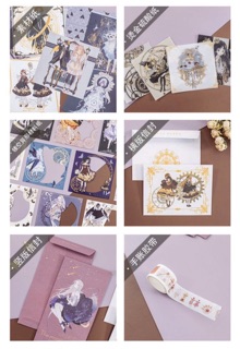 Bộ set hộp quà Bướm đêm🌸/ Pháp sư✨ 41 món lung linh 🥰🥰🥰✨