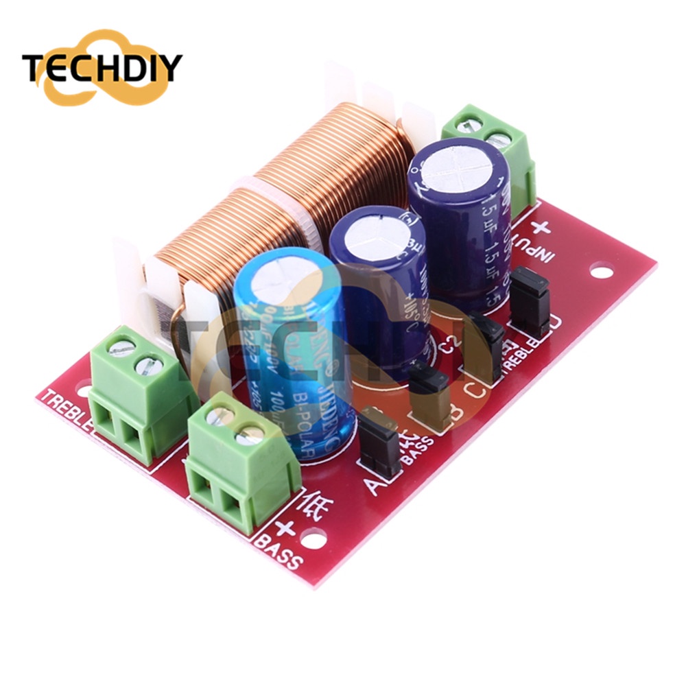 Divisore Altoparlanti Gokelomg 400W - Crossover 2 Vie, 4-16 Ohm, Con Jumpers Per Regolazione Toni - Foto 11