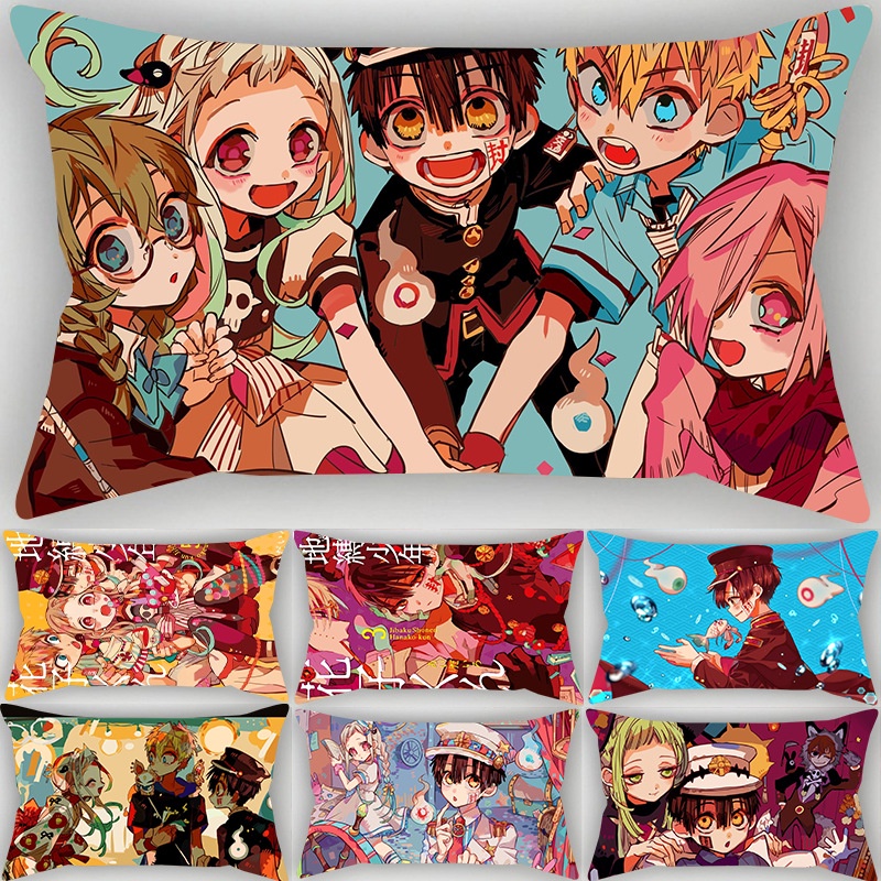 ST2 Nhà Vệ Sinh Ràng Buộc Hanako kun Anime Hình Chữ Nhật 30x50CM Gối Sofa Ô Tô Đệm Trang Trí Nhà Hanako Nene