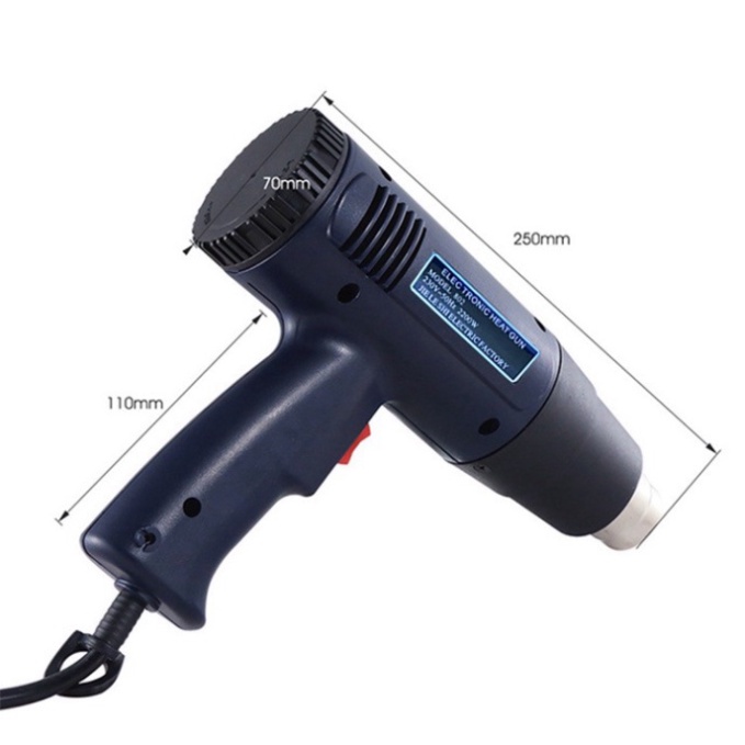 Máy khò nhiệt cầm tay DORON 2200W công suất cực lớn, hai chế độ gió
