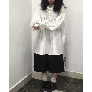 [Có sẵn] Áo MORI SHIRT dáng rộng xịn xịn như gái Nhật Kawaii Viet Nam (Ảnh thật shop tự chụp)