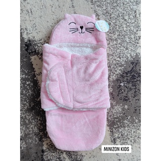 Chăn ủ kén lông Just Cute hình thú đáng yêu mềm mại cho bé | Minizon Kids