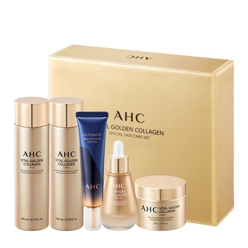 Bộ mỹ phẩm AHC Vital Golden Collagen có hiệu quả chống lão hoá da như thế nào?