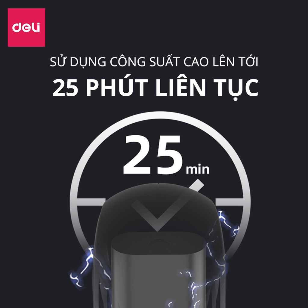Máy Hút Bụi Cầm Tay Mini Không Dây Deli - Làm Sạch Cho Ô Tô, Đồ Dùng Trong Gia Đình - Nhỏ Gọn, Dễ Sử Dụng DL8080 DL8081
