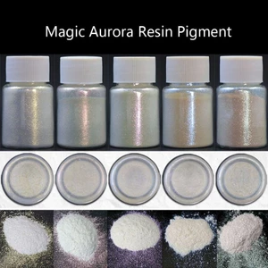 Set 6 lọ màu ánh cực quang ngọc trai sáng bóng nhuộm đồ trang sức nhựa resin