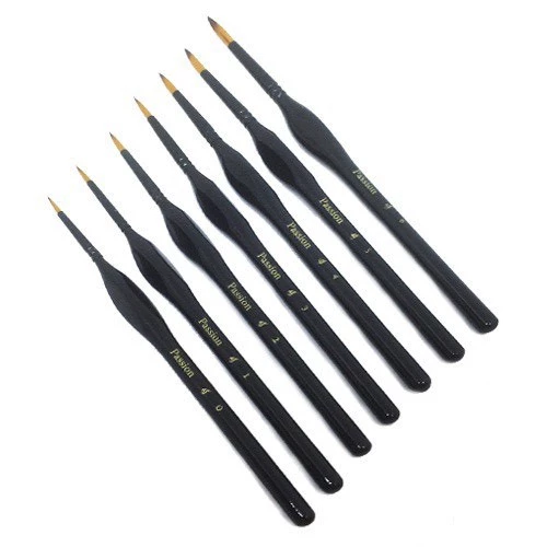 [Hỏa tốc HCM] [Hỏa tốc HCM] Cọ Tỉa Đầu Tròn Passion Vẽ Màu Nước Hạng Họa Sĩ Cao Cấp