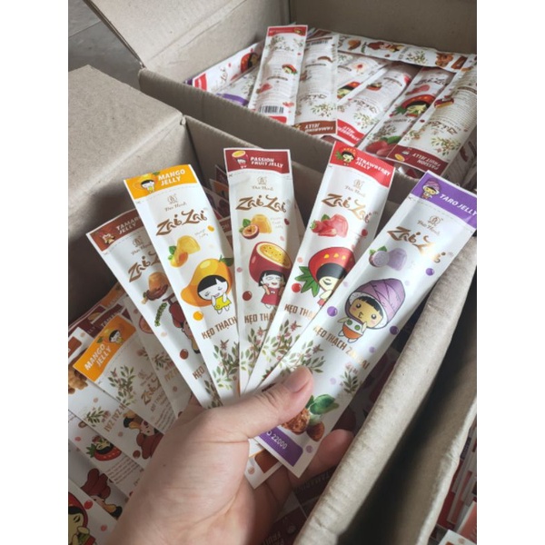 Thạch Zai Zai Đức Hạnh Mix Vị Trái Cây 1Kg Ngẫu Nhiên
