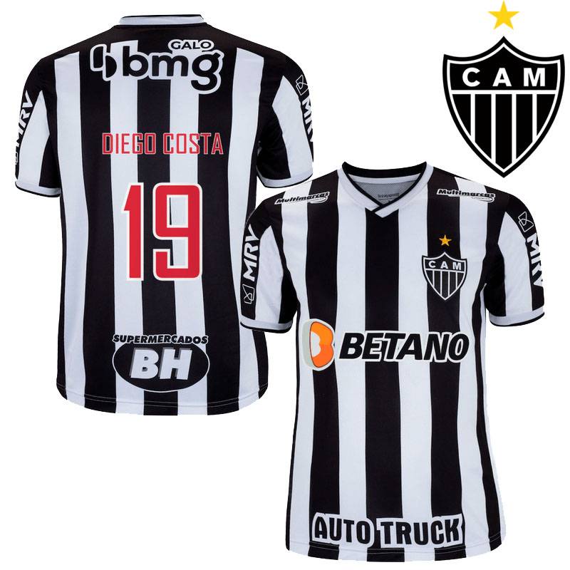SY3 2021/22 Atletico Mineiro F.C. Trang Chủ Áo Bóng Đá Dáng Rộng