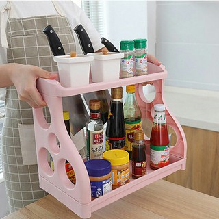 Kệ để đồ đa năng 2 tầng chữ H (kệ để gia vị)