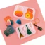 Unstop * Khuôn Nhựa Tinh Tế Cho Đàn Guitar Chọn Cho Tam Giác Plectrum Silicone Giá Đỡ Keych
